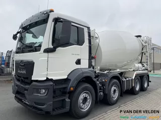 MAN TGS 35.360 | 8x4 BB | mixer 10 m3 | Liebherr | 37 Ton | direct inzetbaar |
