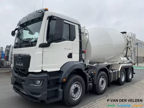 MAN TGS 35.360 | 8x4 BB | mixer 10 m3 | Liebherr | 37 Ton | direct inzetbaar |