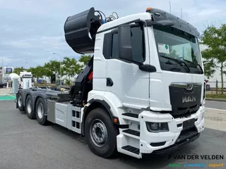 MAN TGS 35.480 8x4-4 BL | kraan HMF 1943-Z2 | HyvaLift Titan 26-57-S | 2024 | Milieu zones |