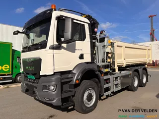 MAN TGS 33.440 | 6x6 | Automaat | kraan | kipper |